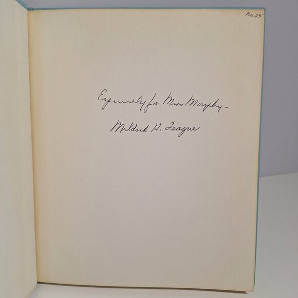 The Little Indian And The Angel Mildred Feague 1970 1st Ed De Grazia Autographed - Picture 3 of 13